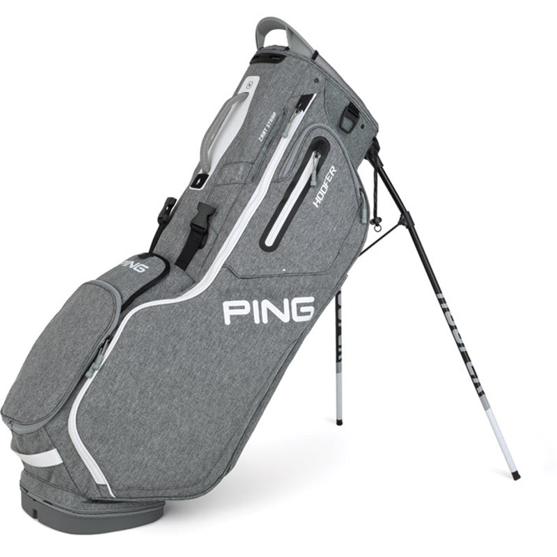PING Hoofer Carry Bag Heathered Grey White