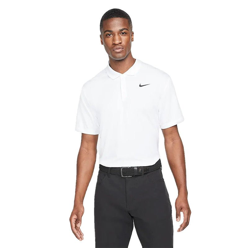 Nike Dri-FIT Victory Solid Polo White