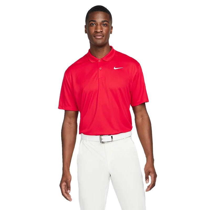 Nike Dri-FIT Victory Solid Polo Red