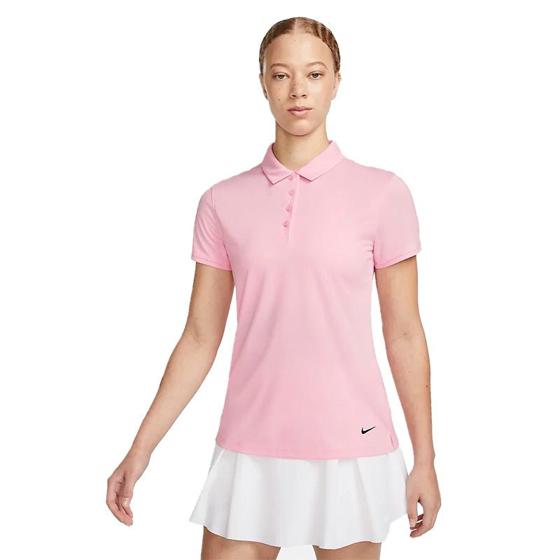 Nike Women's Prior Gen. Dri-FIT Victory Polo Pink