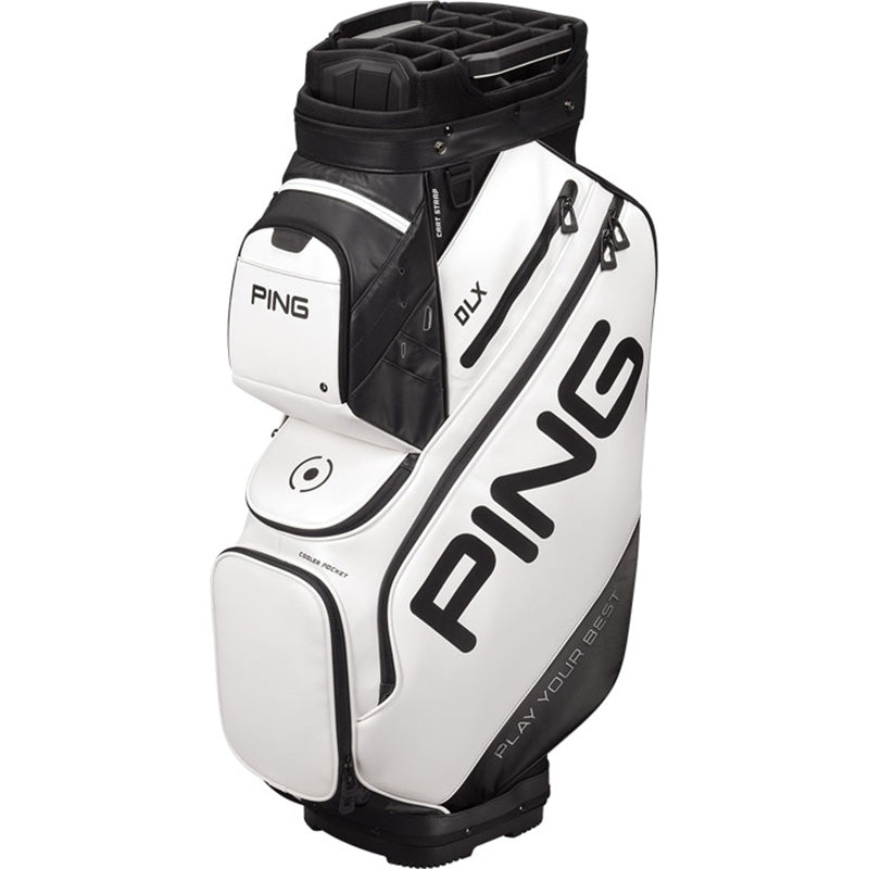 PING DLX Cart Bag White
