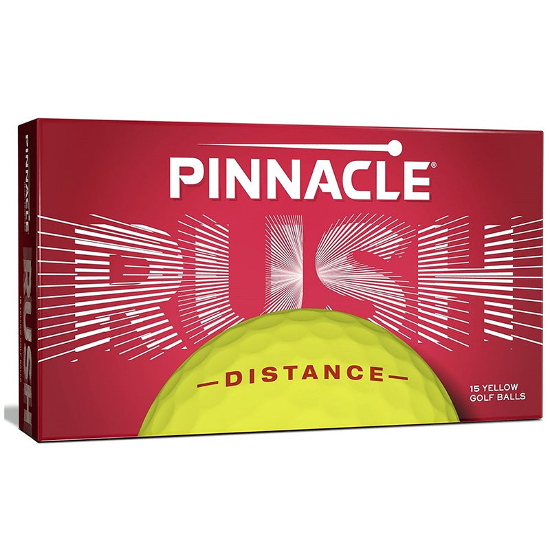 Pinnacle Rush Golf Balls - 15 pack Yellow