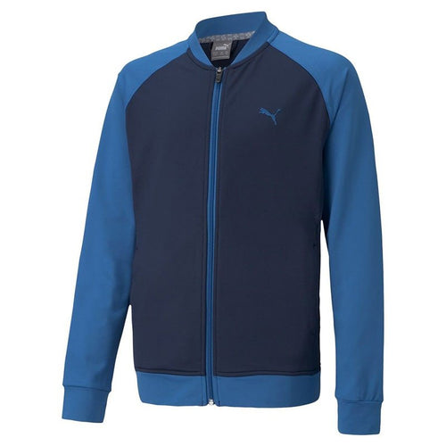 PUMA Juniors STLTH Golf Jacket RoyalBlue
