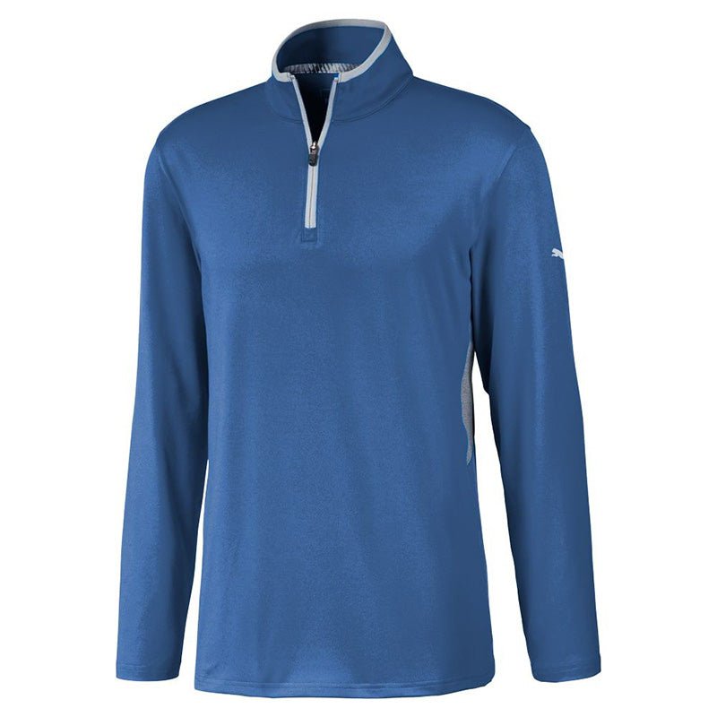 PUMA Rotation Golf 1/4 Zip SteelBlue