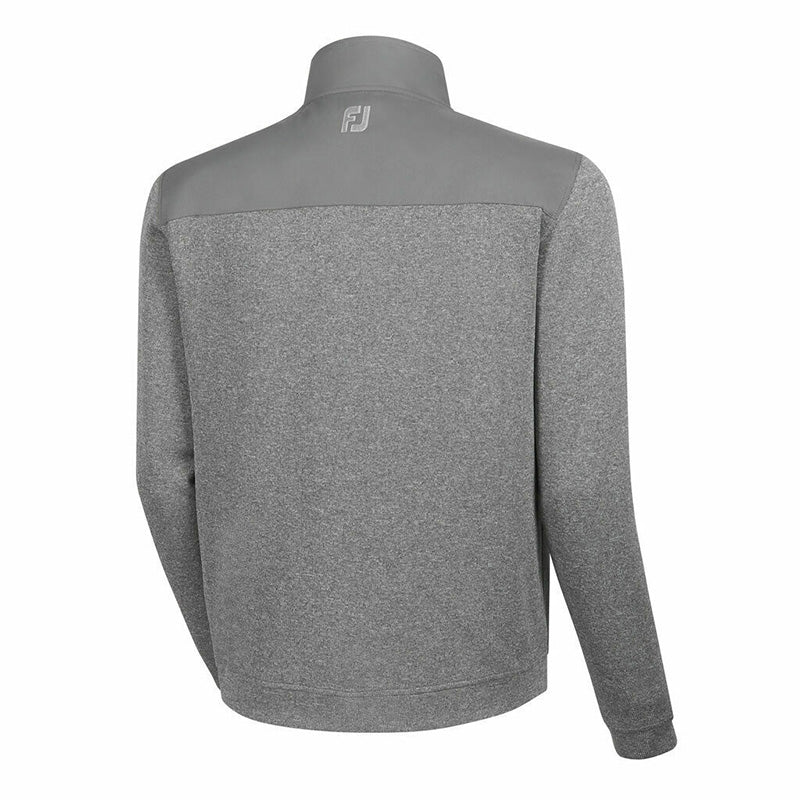 Footjoy Flat Back Rib Full-Zip Mid Layer Sweater