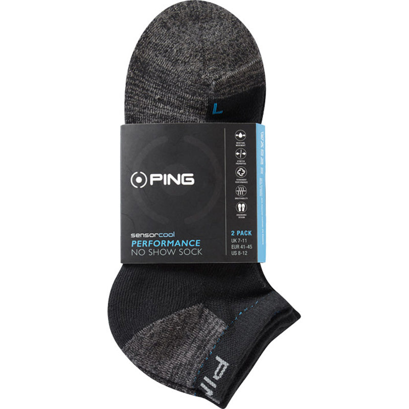 PING Sensorcool No-Show Sock - 2 Pack