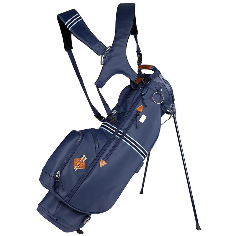 Sun Mountain 2023 Mid-Stripe Stand Bag - Double Strap Navy Frost