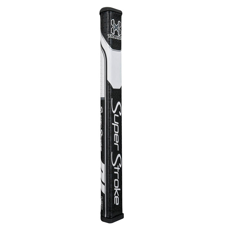 SuperStroke Traxion Flatso 1.0 Putter Grip Black White