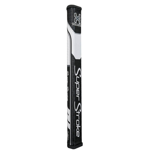 SuperStroke Traxion Flatso 1.0 Putter Grip Black White