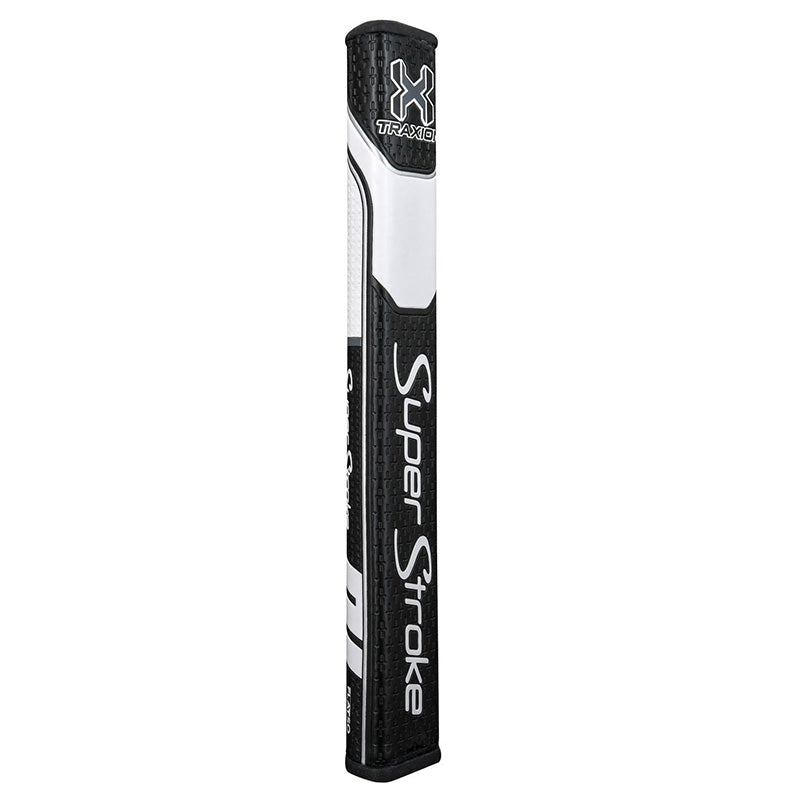 SuperStroke Traxion Flatso 3.0 Putter Grip Black White