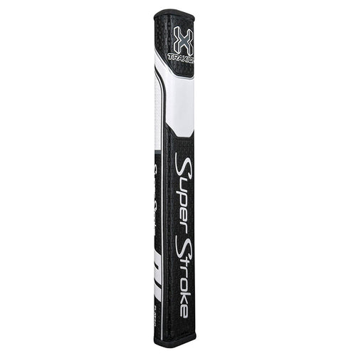 SuperStroke Traxion Flatso 3.0 Putter Grip Black White