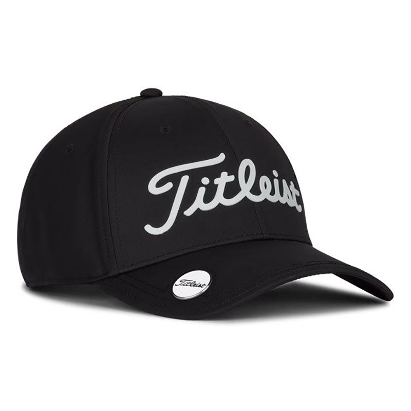 Titleist Players Performance Ball Marker Hat Black White OSFA