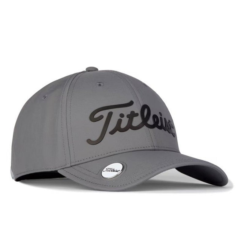 Titleist Players Performance Ball Marker Hat Charcoal Black OSFA