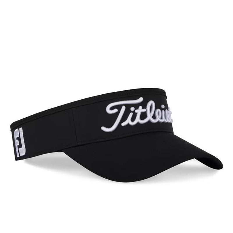 Titleist Tour Performance Visor Black White OSFA