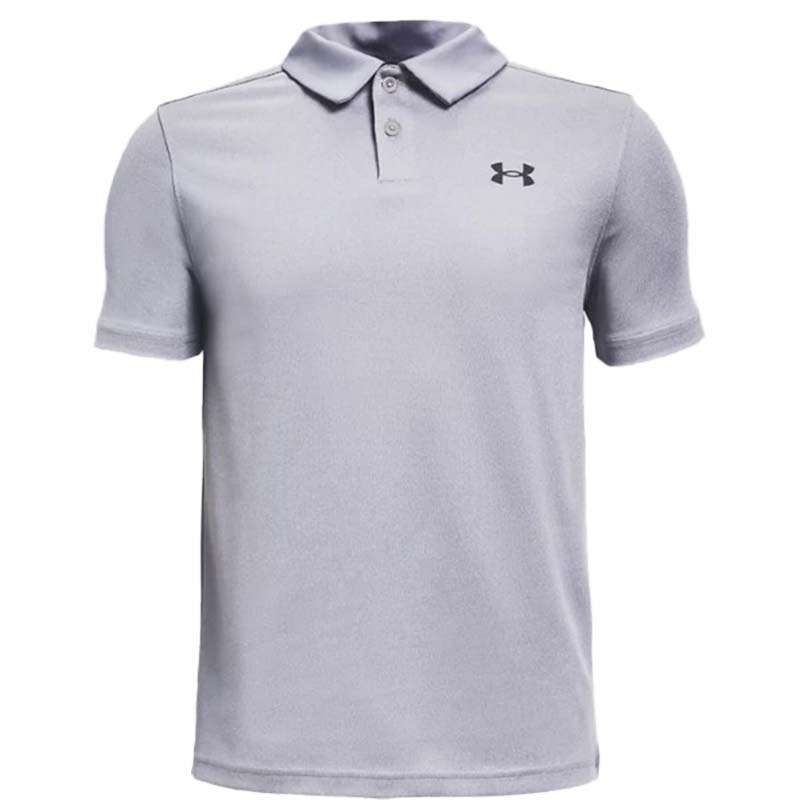 Under Armour Boy's Performance Polo Grey