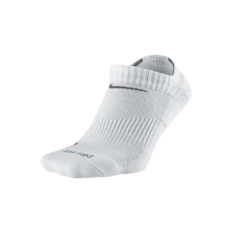 Nike Dri-Fit Performance No-Show Socks - Single White